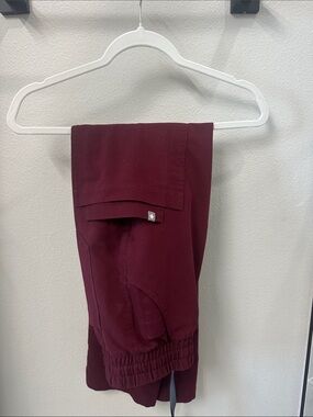 Women's Maroon Scrub Pants